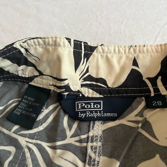 Polo by Ralph Lauren Hawaiian Floral Swim Trunks Shorts Size 28 Small NWT - Picture 5 of 10